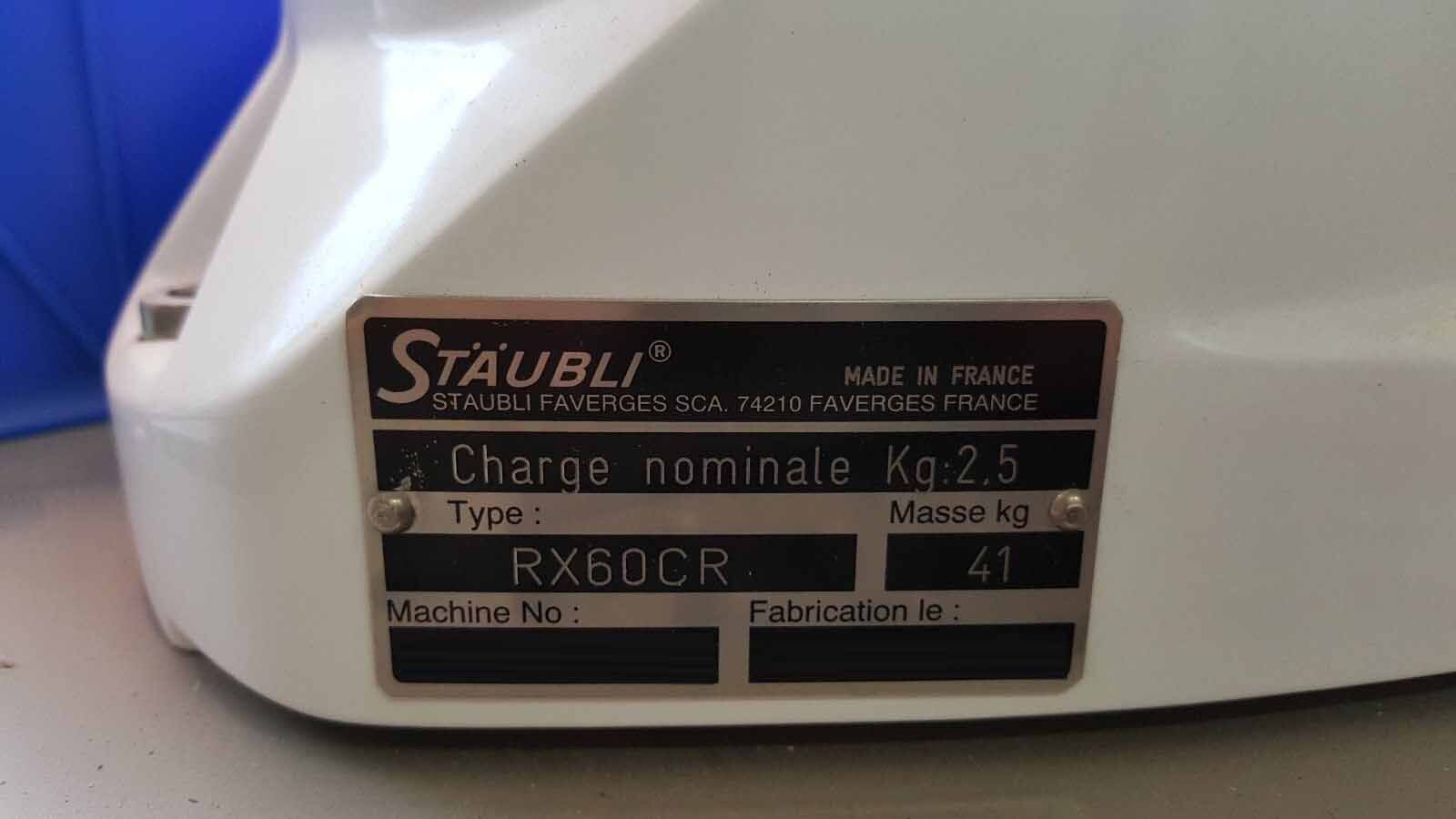 Photo Used STAUBLI RX60 CR Plus For Sale