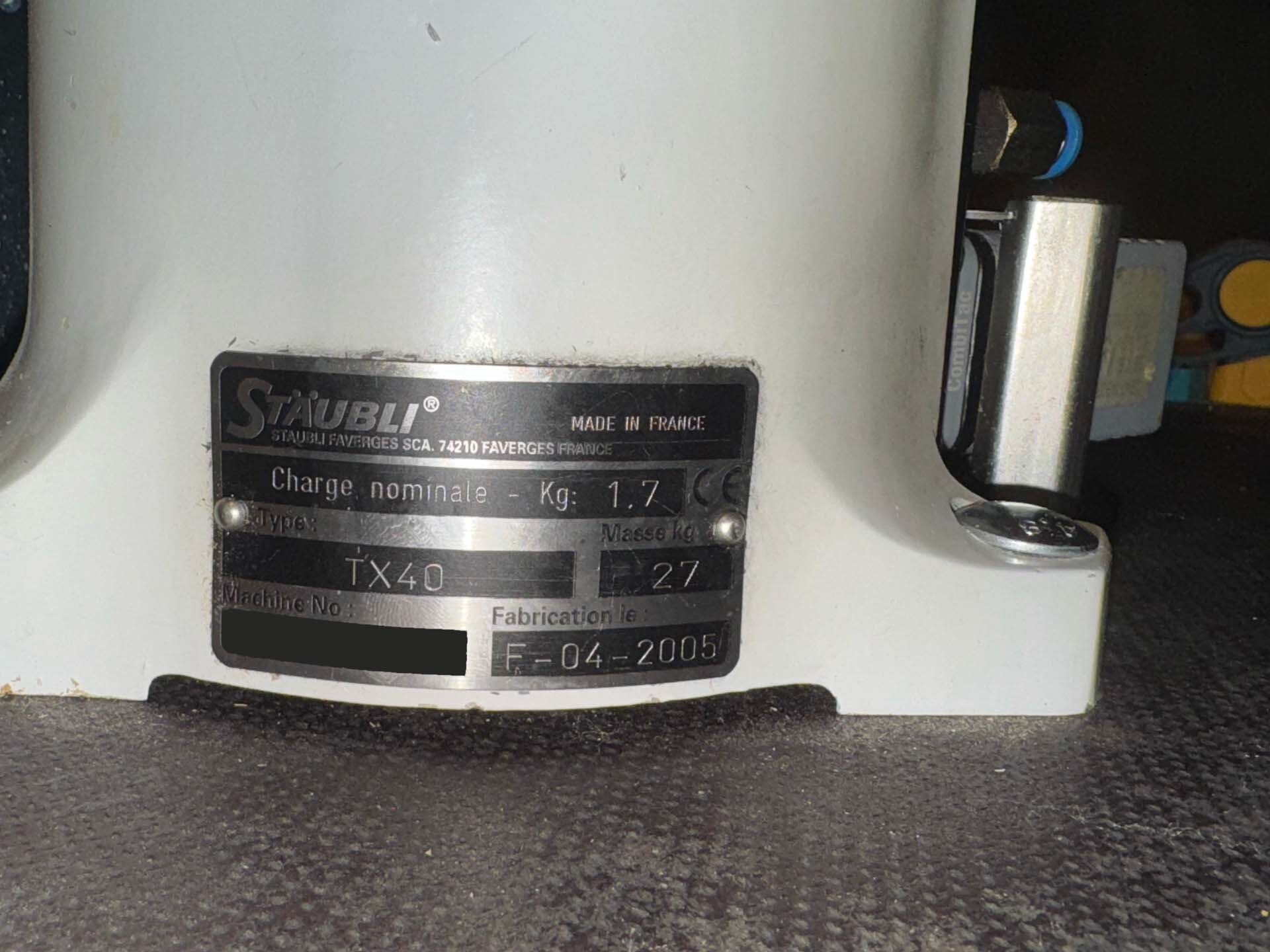 フォト（写真） 使用される STAUBLI TX40 販売のために