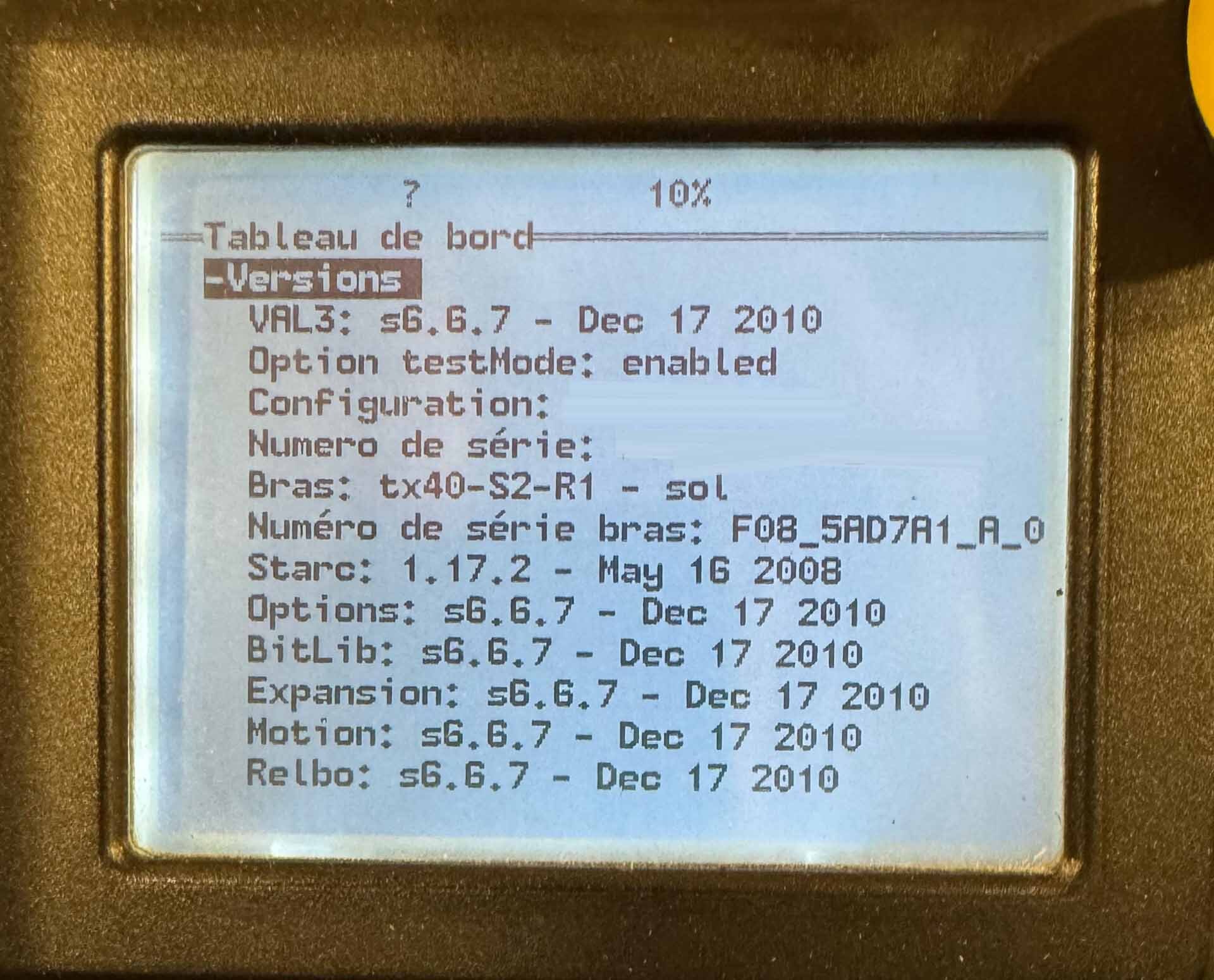 圖為 已使用的 STAUBLI TX40 待售