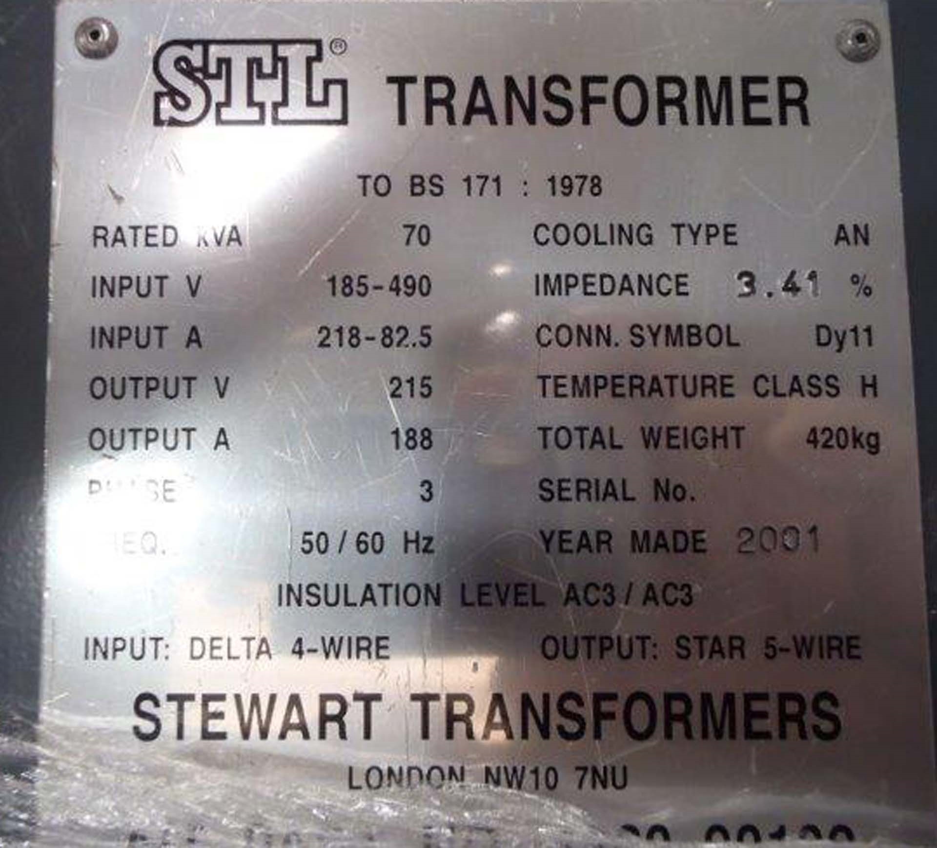 Photo Used STL Transformers For Sale