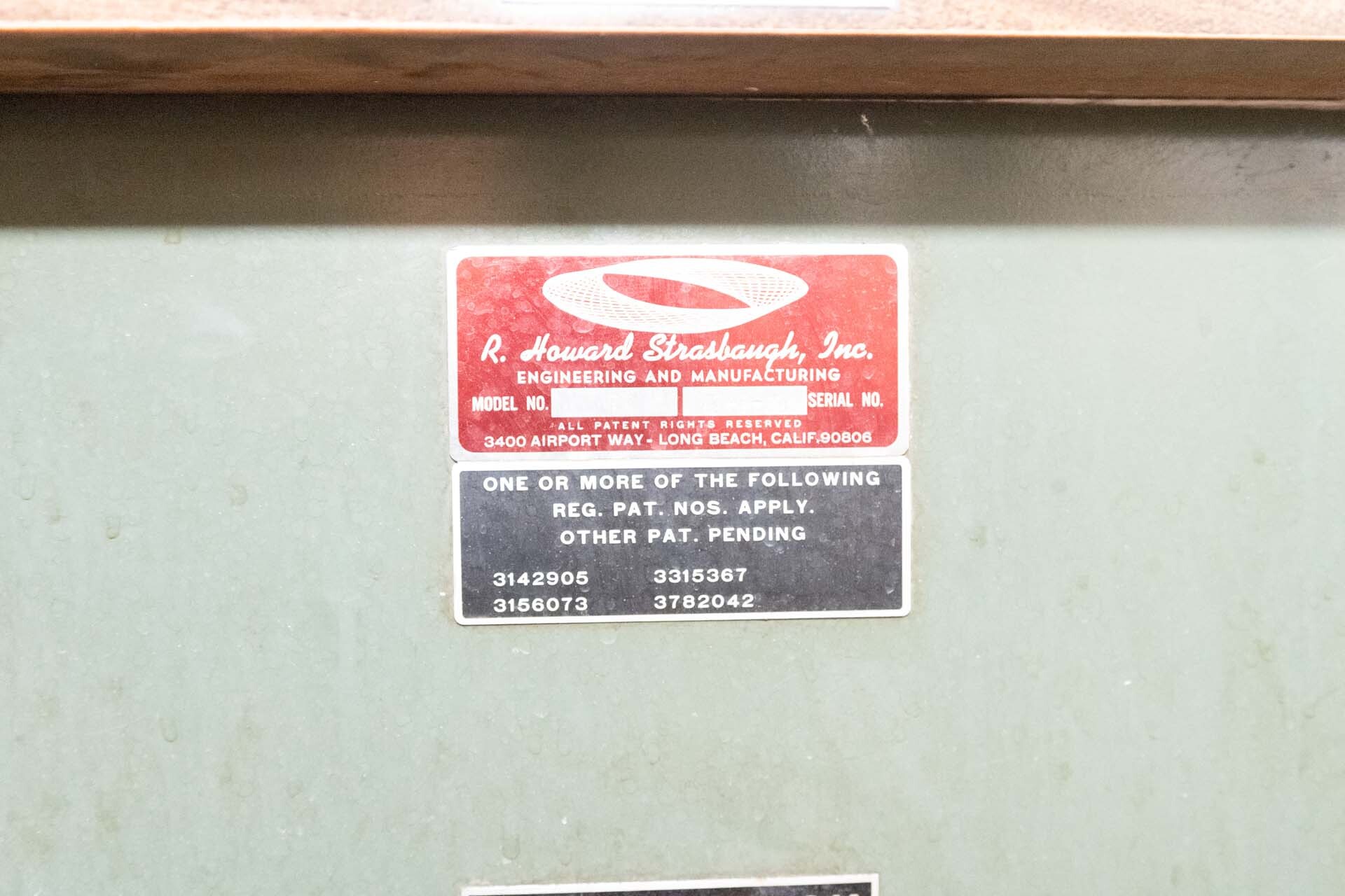 Photo Used STRASBAUGH 6T For Sale