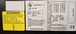 图为 已使用的 STRATASYS FDM Titan 待售