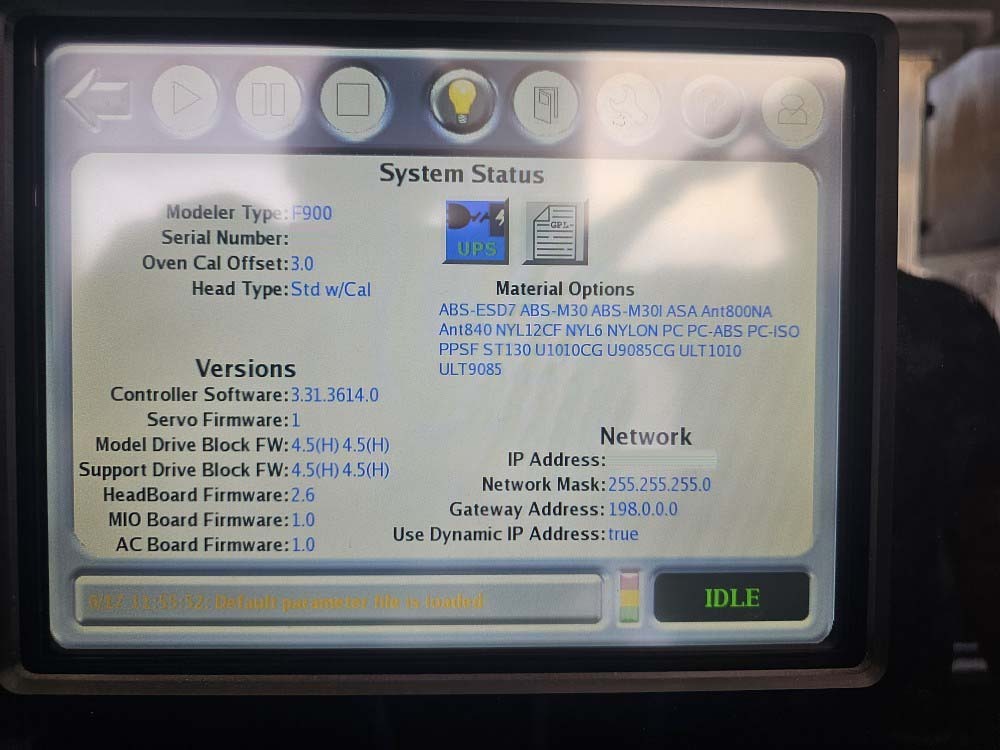 图为 已使用的 STRATASYS Fortus 900 待售