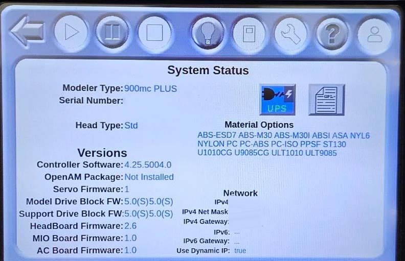 圖為 已使用的 STRATASYS Fortus 900MC 待售