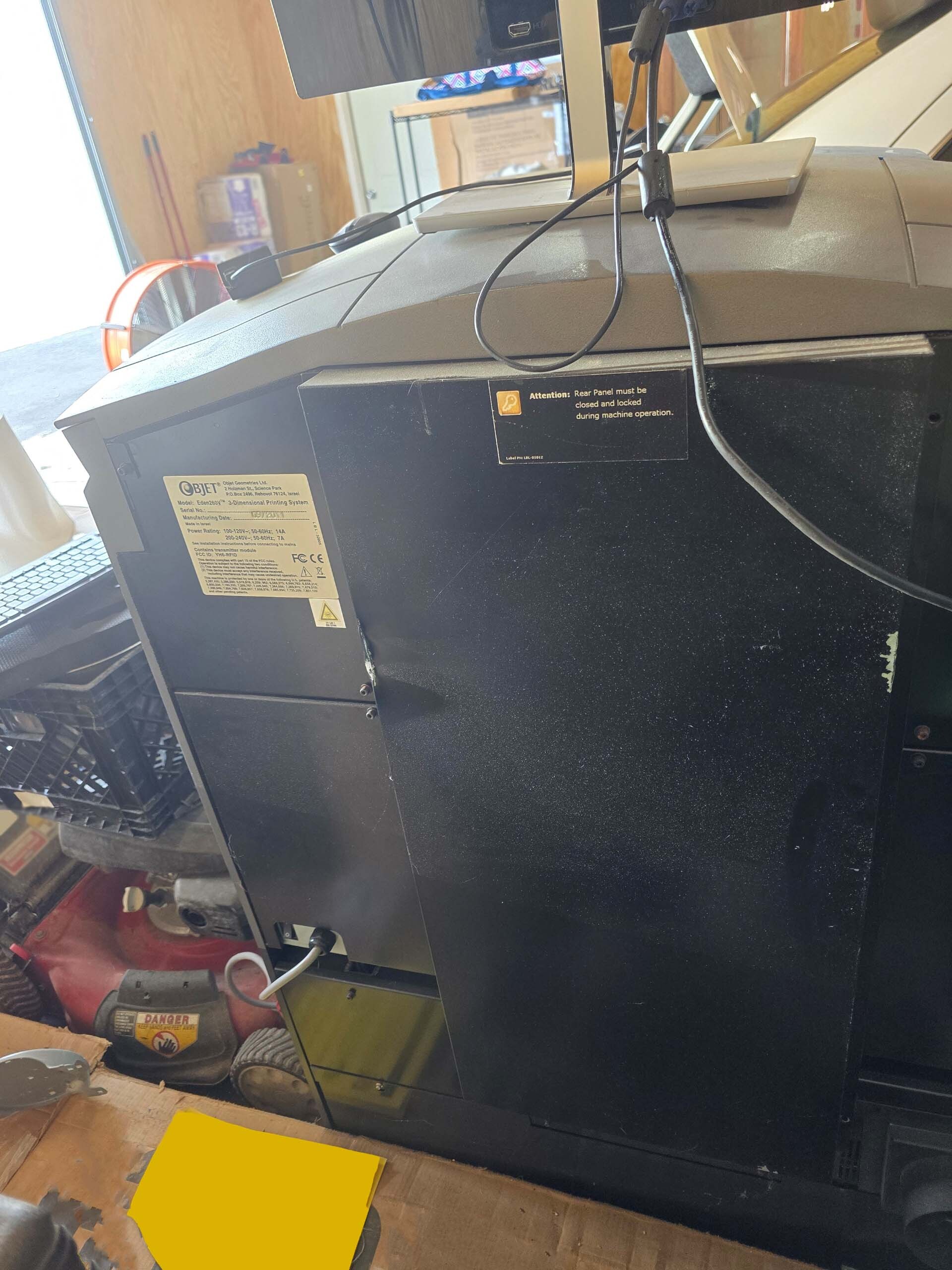 图为 已使用的 STRATASYS Objet Eden 260V 待售