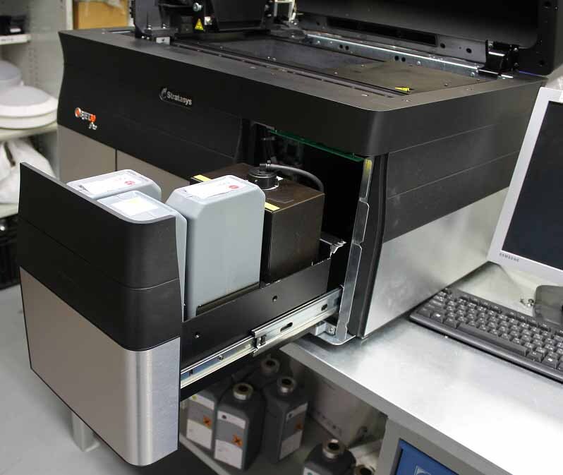 Photo Used STRATASYS Objet30 V2 For Sale