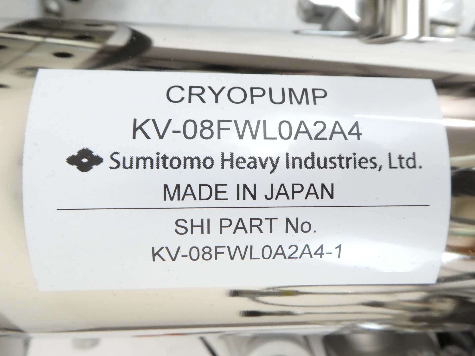 图为 已使用的 SUMITOMO KV-08FWL0A2A4-1 待售