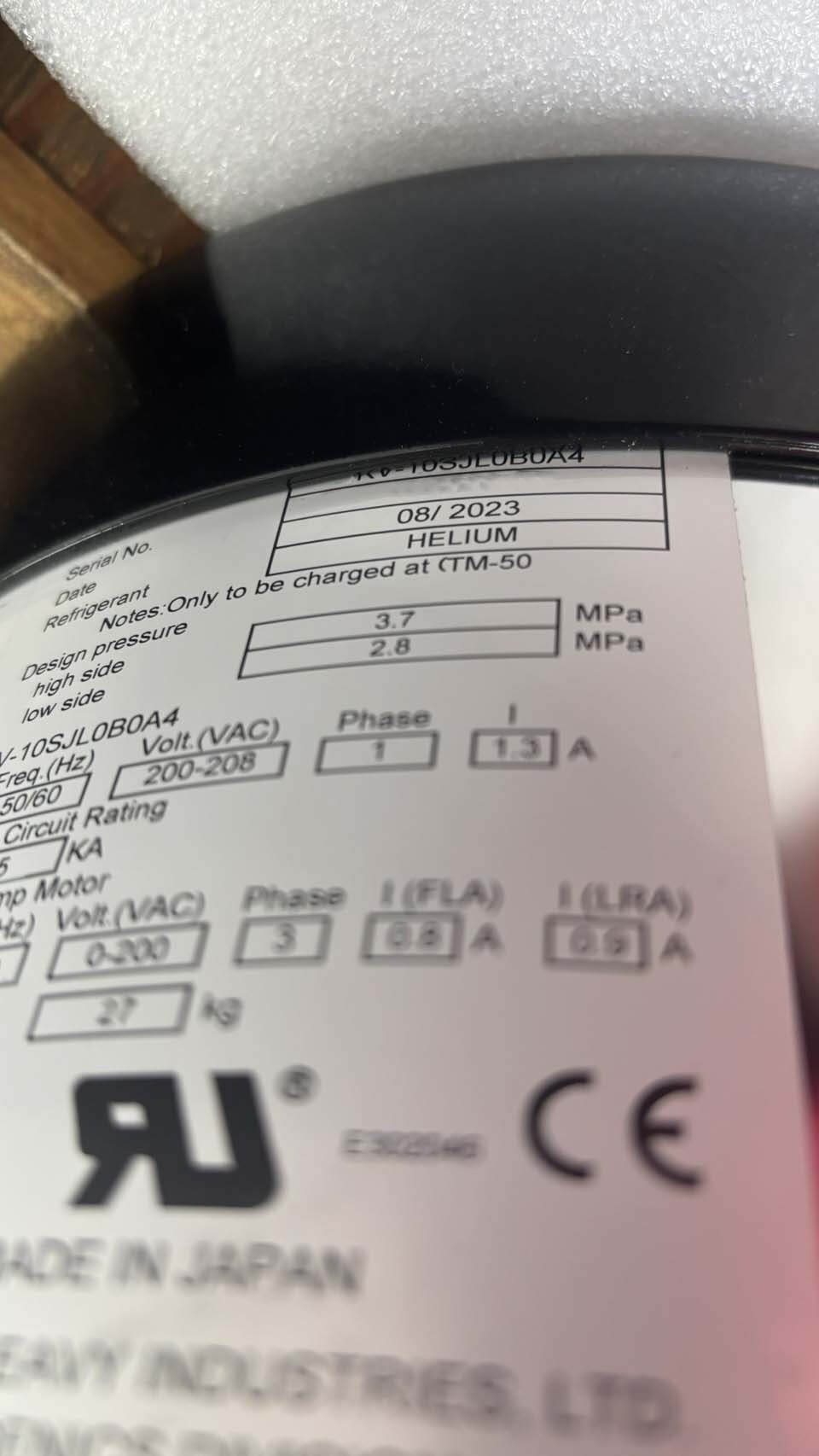 图为 已使用的 SUMITOMO KV-10SJL0B0A4-1 待售