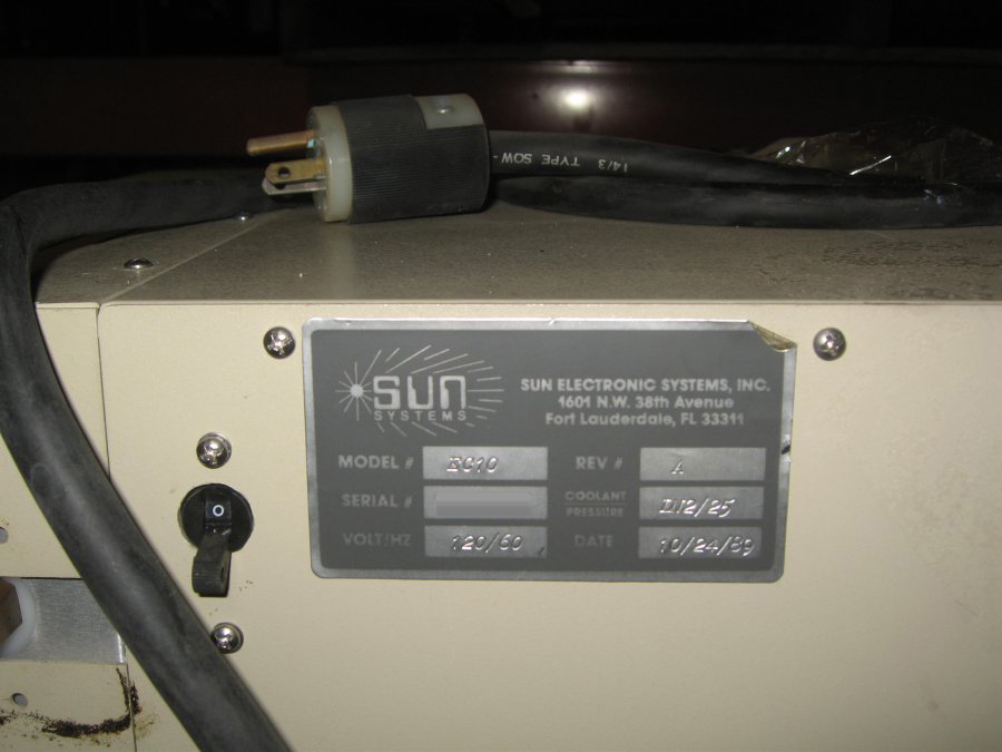 Photo Used SUN MICROSYSTEMS EC10 For Sale