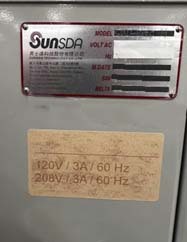 圖為 已使用的 SUNSDA SUD-880C 待售