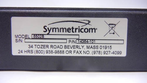 フォト（写真） 使用される SYMMETRICOM 6502B 販売のために