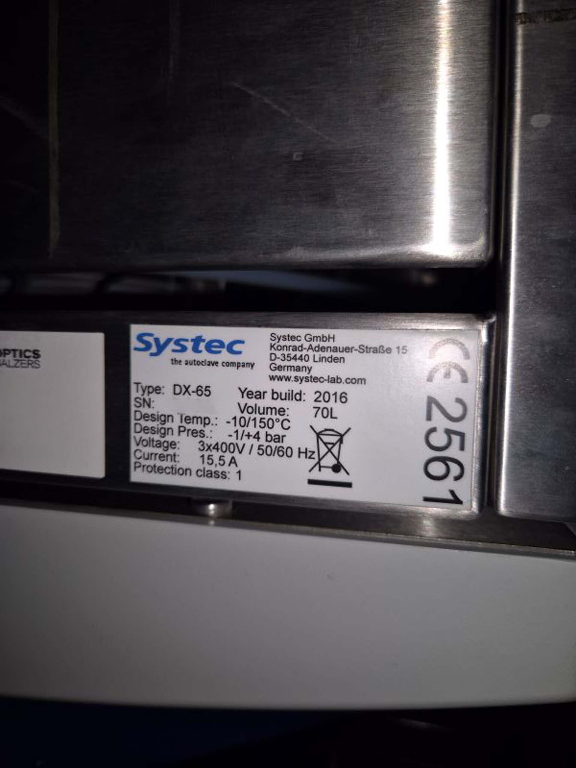 圖為 已使用的 SYSTEC DX-65 待售