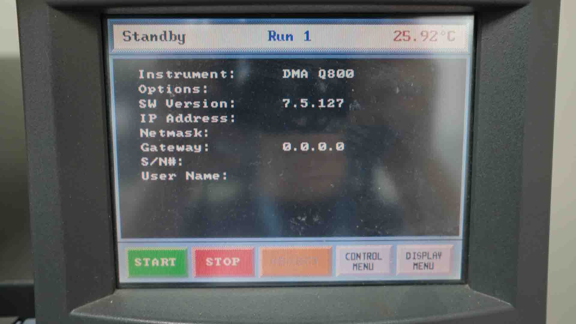 Photo Used TA INSTRUMENTS DMA Q800 For Sale