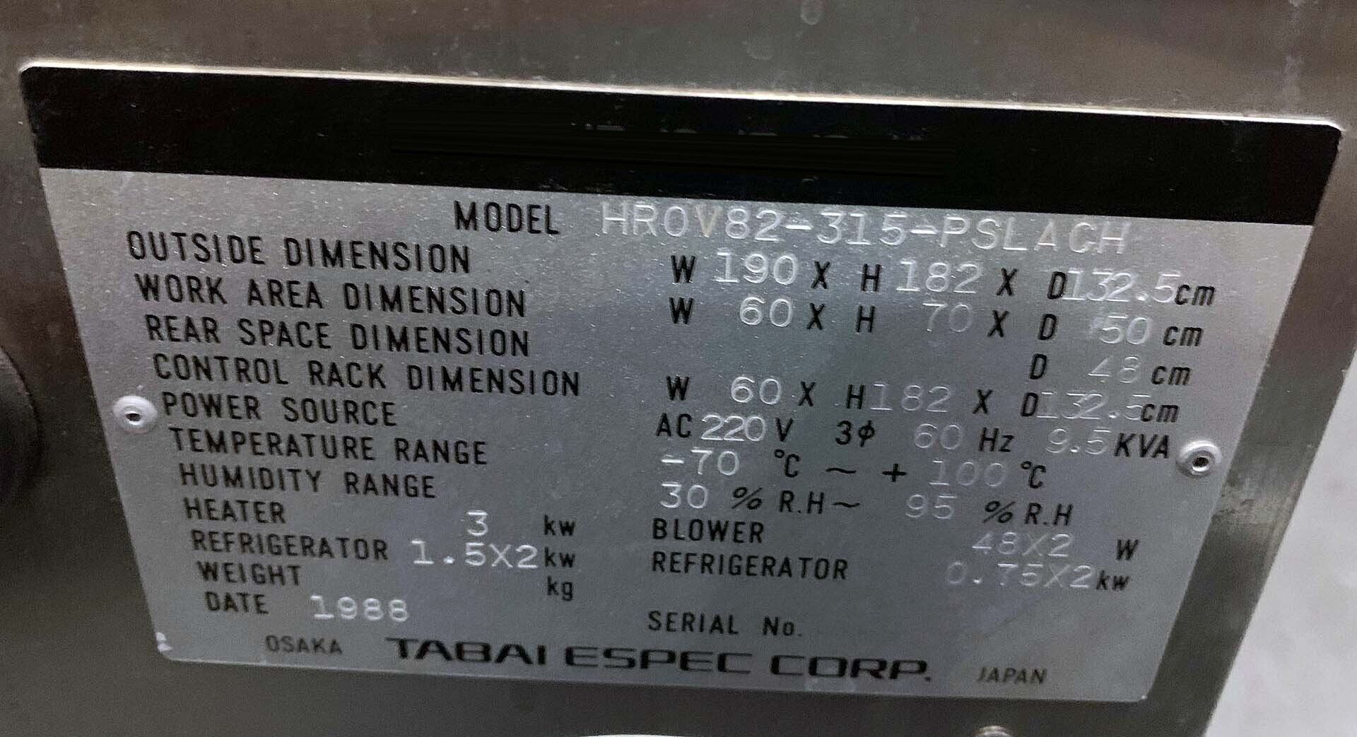 Foto Verwendet TABAI ESPEC HROV82-315-PSLACH Zum Verkauf