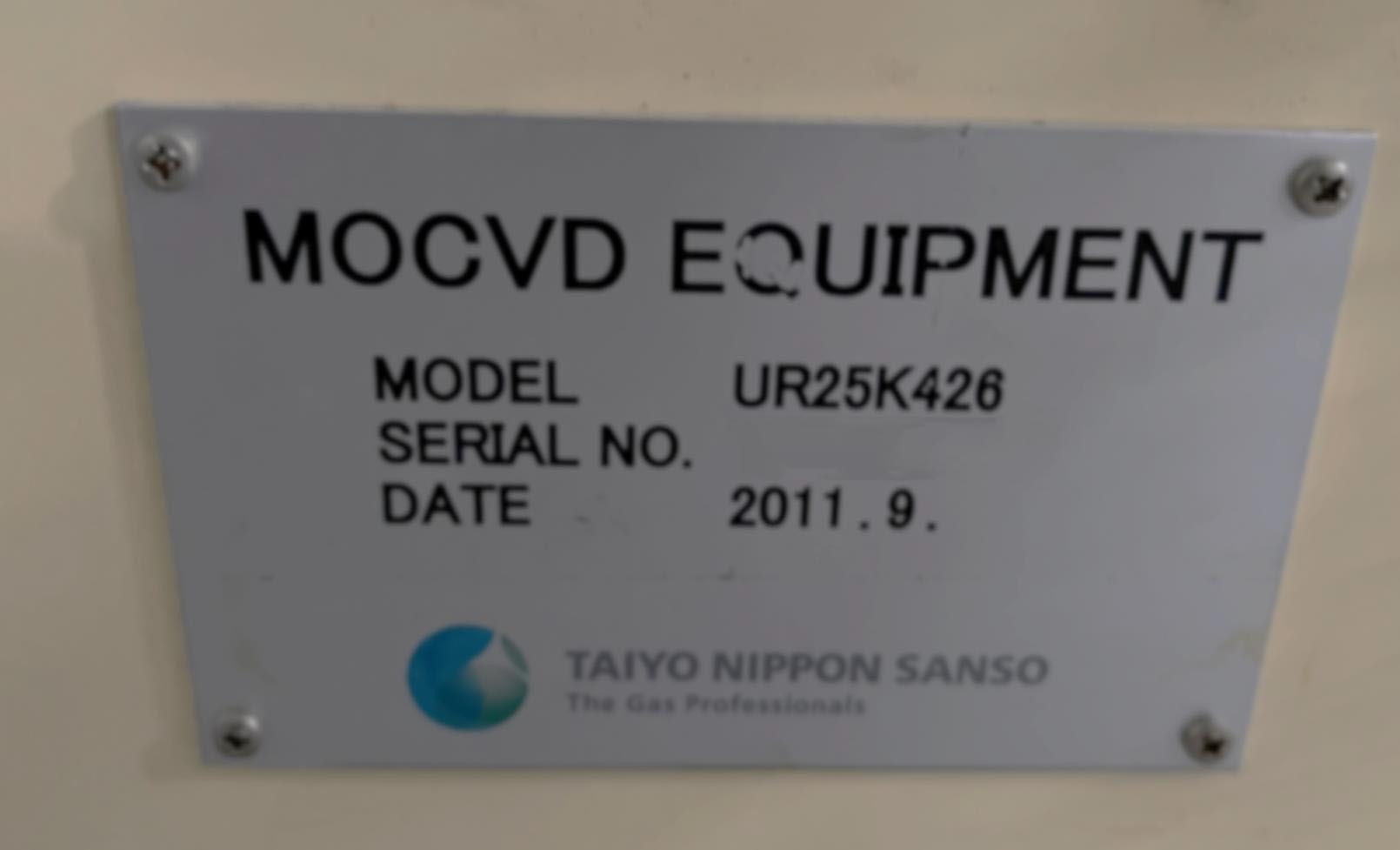 圖為 已使用的 TAIYO NIPPON SANSO UR25K 待售