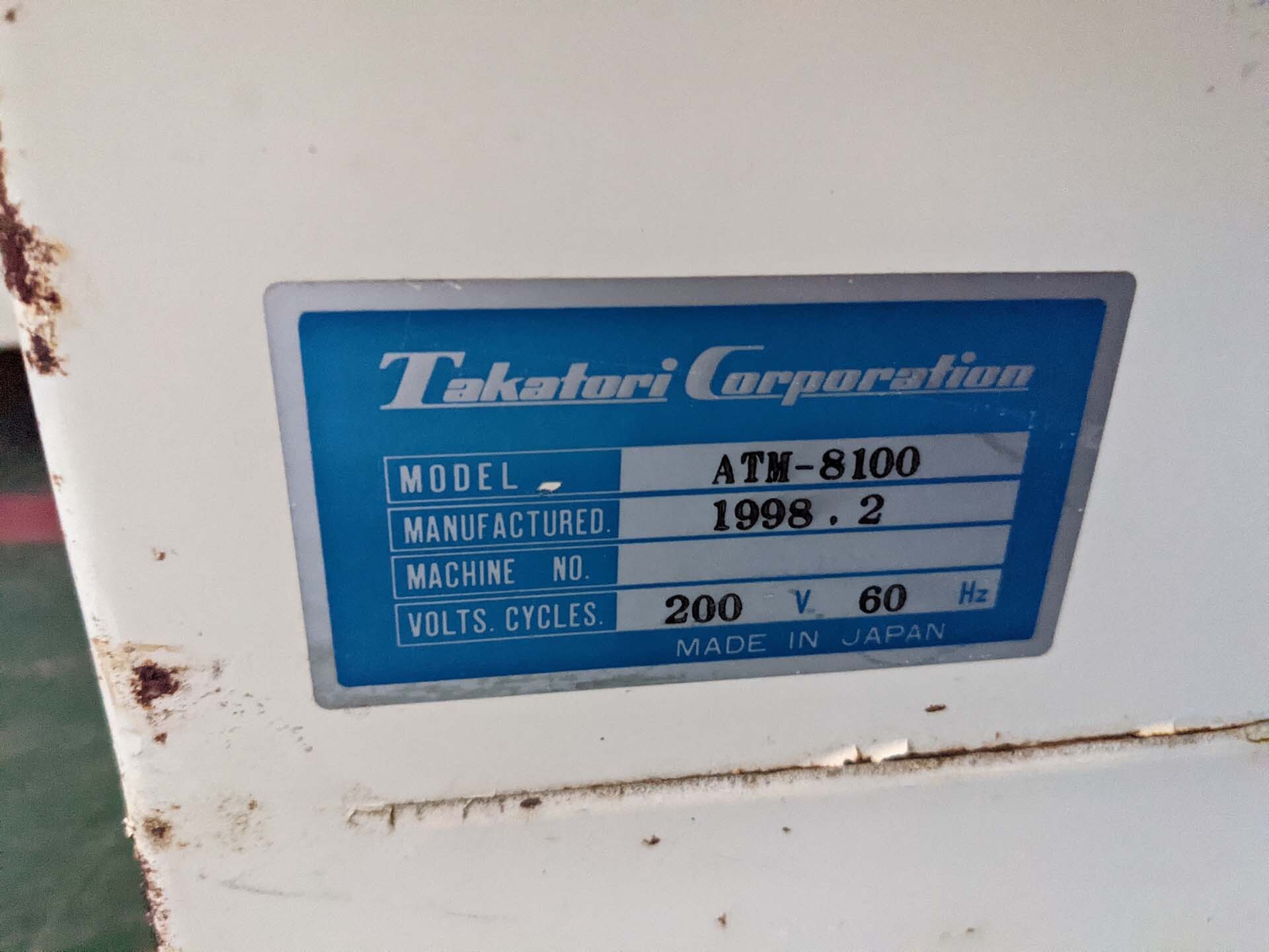 Photo Used TAKATORI ATM 8100 For Sale