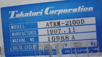 TAKATORI ATRM 2100D