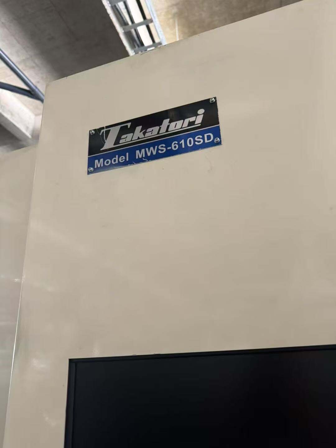 사진 사용됨 TAKATORI MWS 610SD 판매용