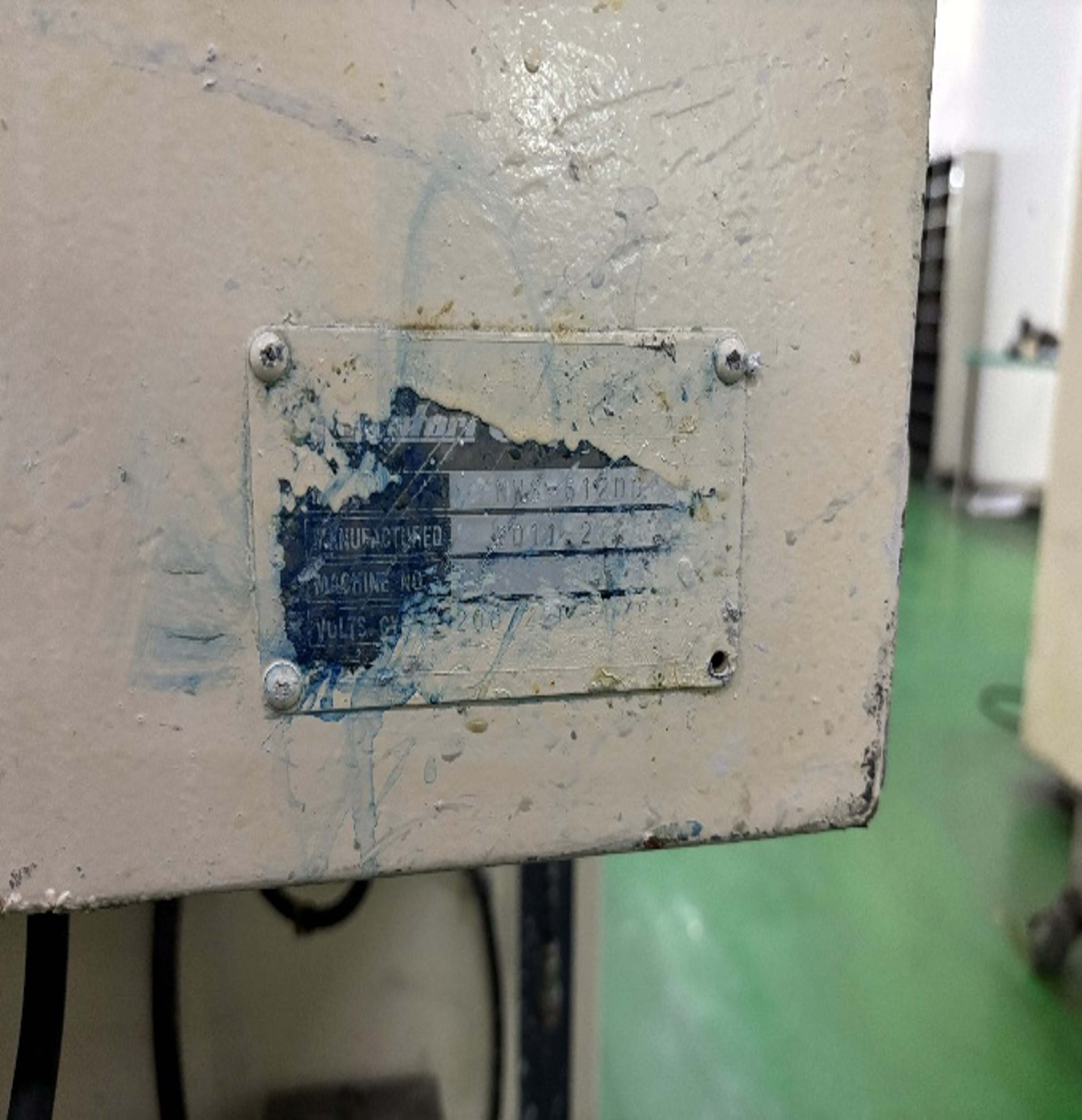 圖為 已使用的 TAKATORI MWS-612DD 待售