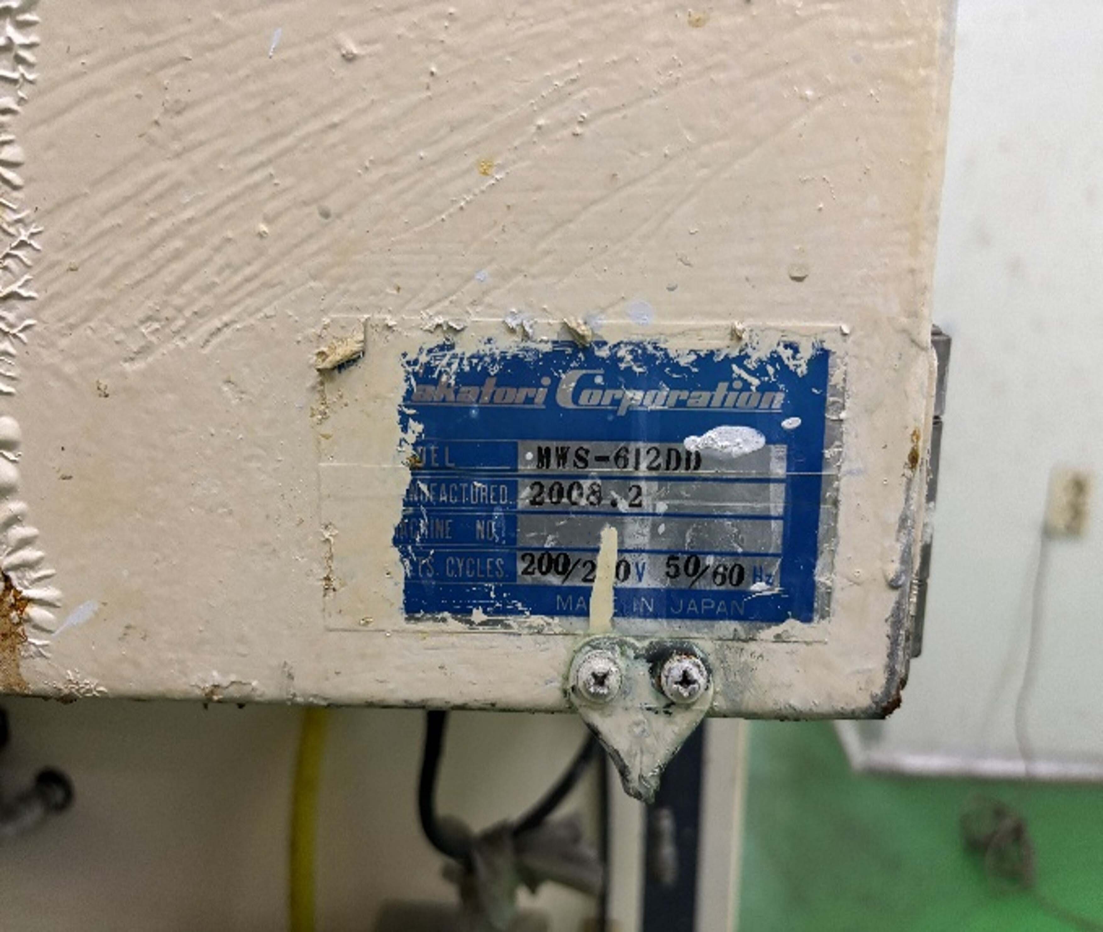 圖為 已使用的 TAKATORI MWS-612DD 待售