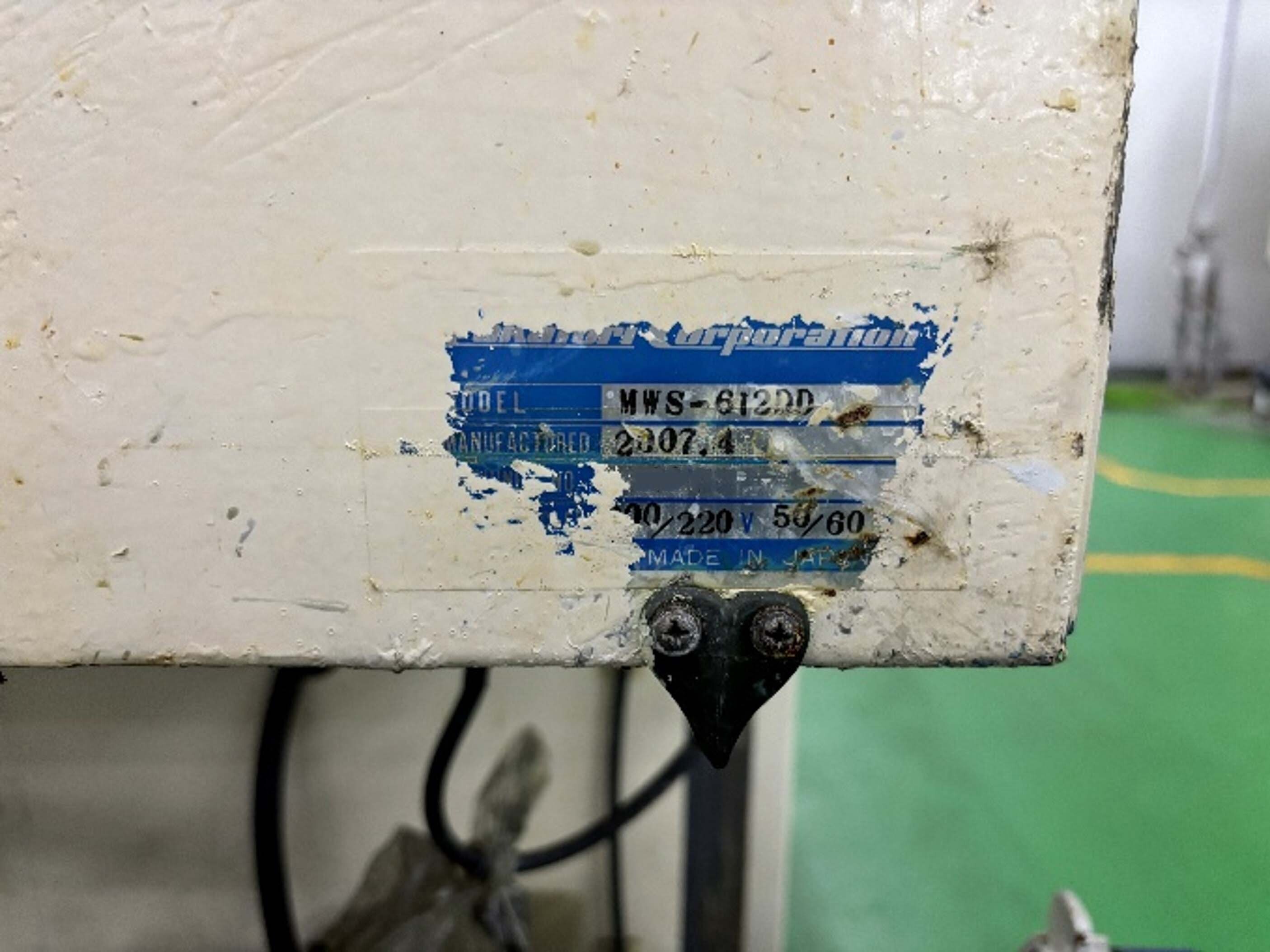 圖為 已使用的 TAKATORI MWS-612DD 待售