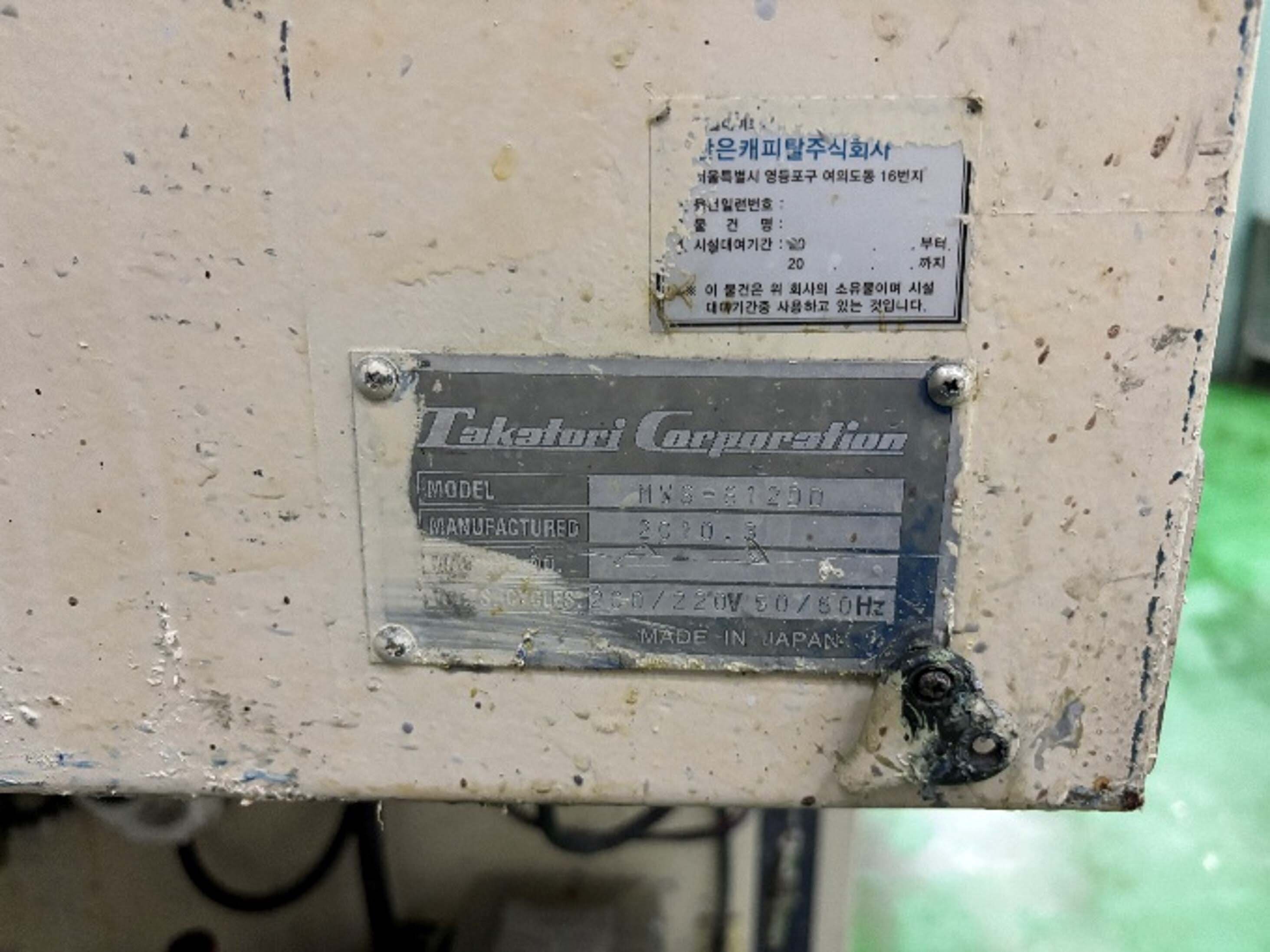 圖為 已使用的 TAKATORI MWS-612DD 待售