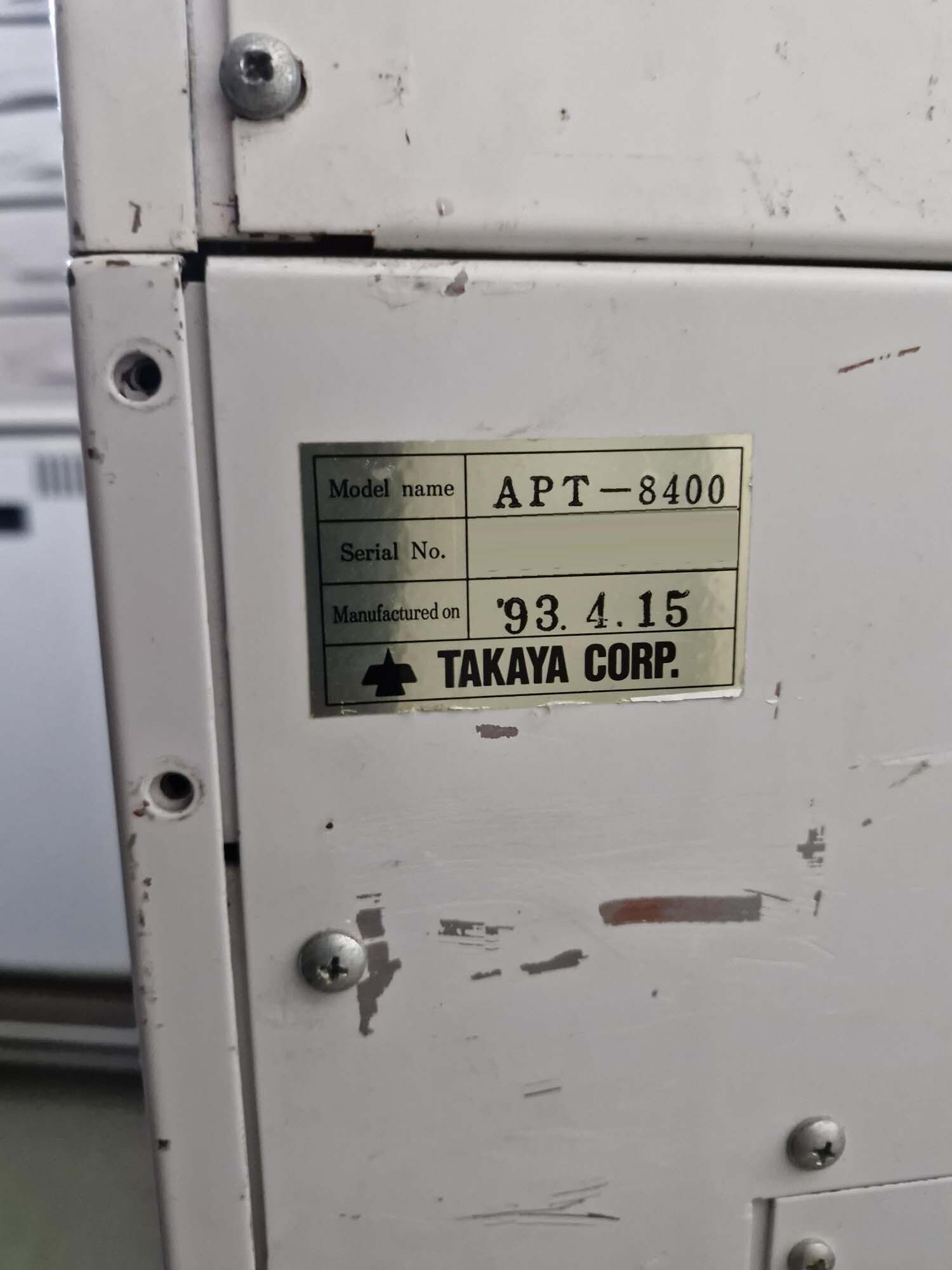 图为 已使用的 TAKAYA APT 8400 待售