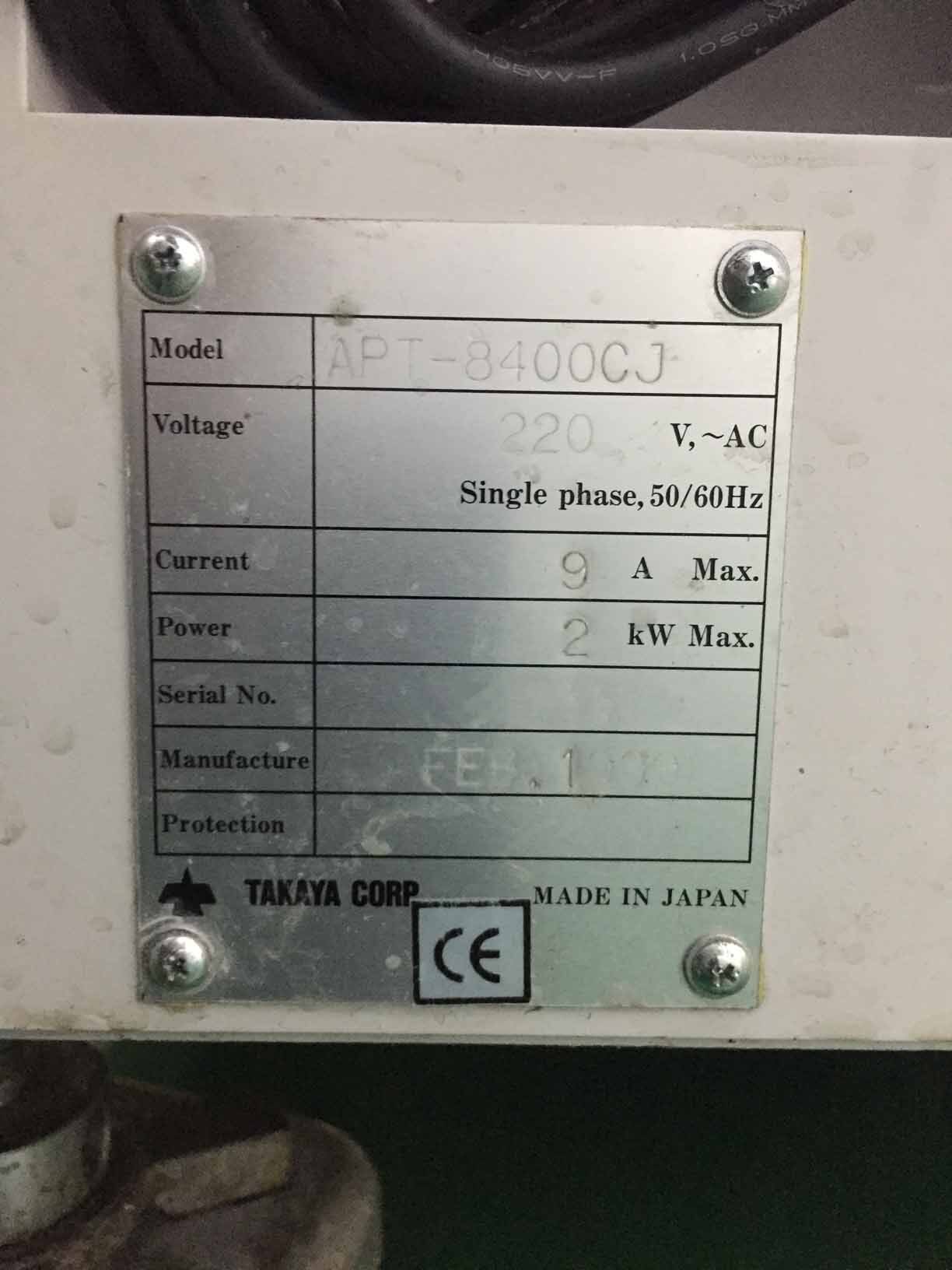 Foto Verwendet TAKAYA APT 8400CJ Zum Verkauf