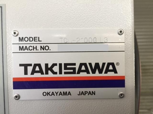 Photo Used TAKISAWA TCN-2100G L3 For Sale