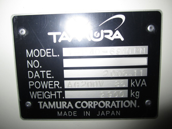 图为 已使用的 TAMURA TNP40-6910 待售