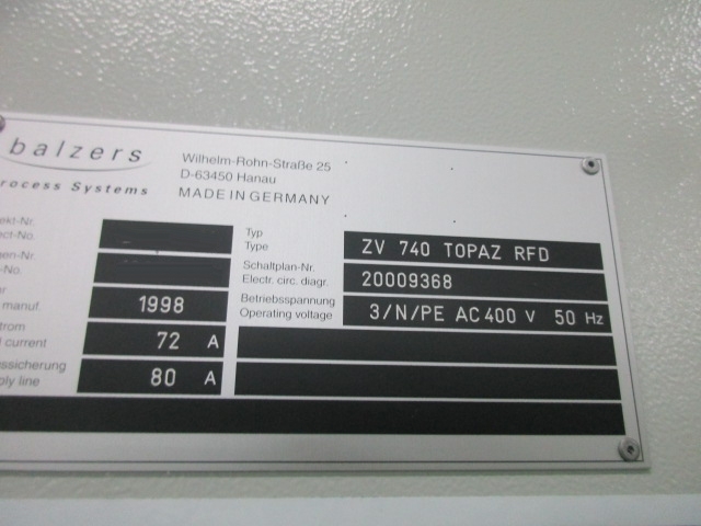 フォト（写真） 使用される TANGO SYSTEMS Topaz 販売のために