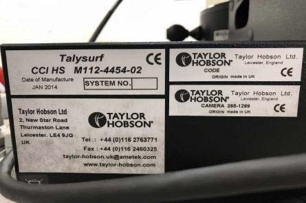 フォト（写真） 使用される TAYLOR HOBSON CCI MP-HS 販売のために