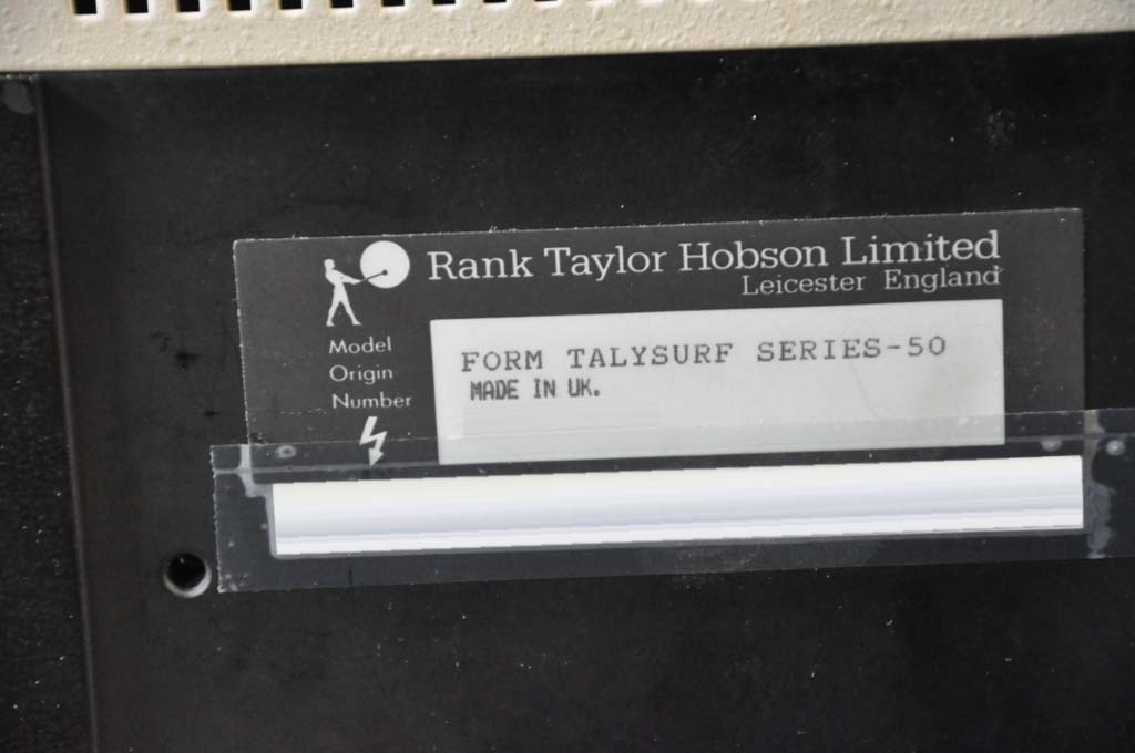 Photo Used TAYLOR HOBSON TalySurf 50 For Sale