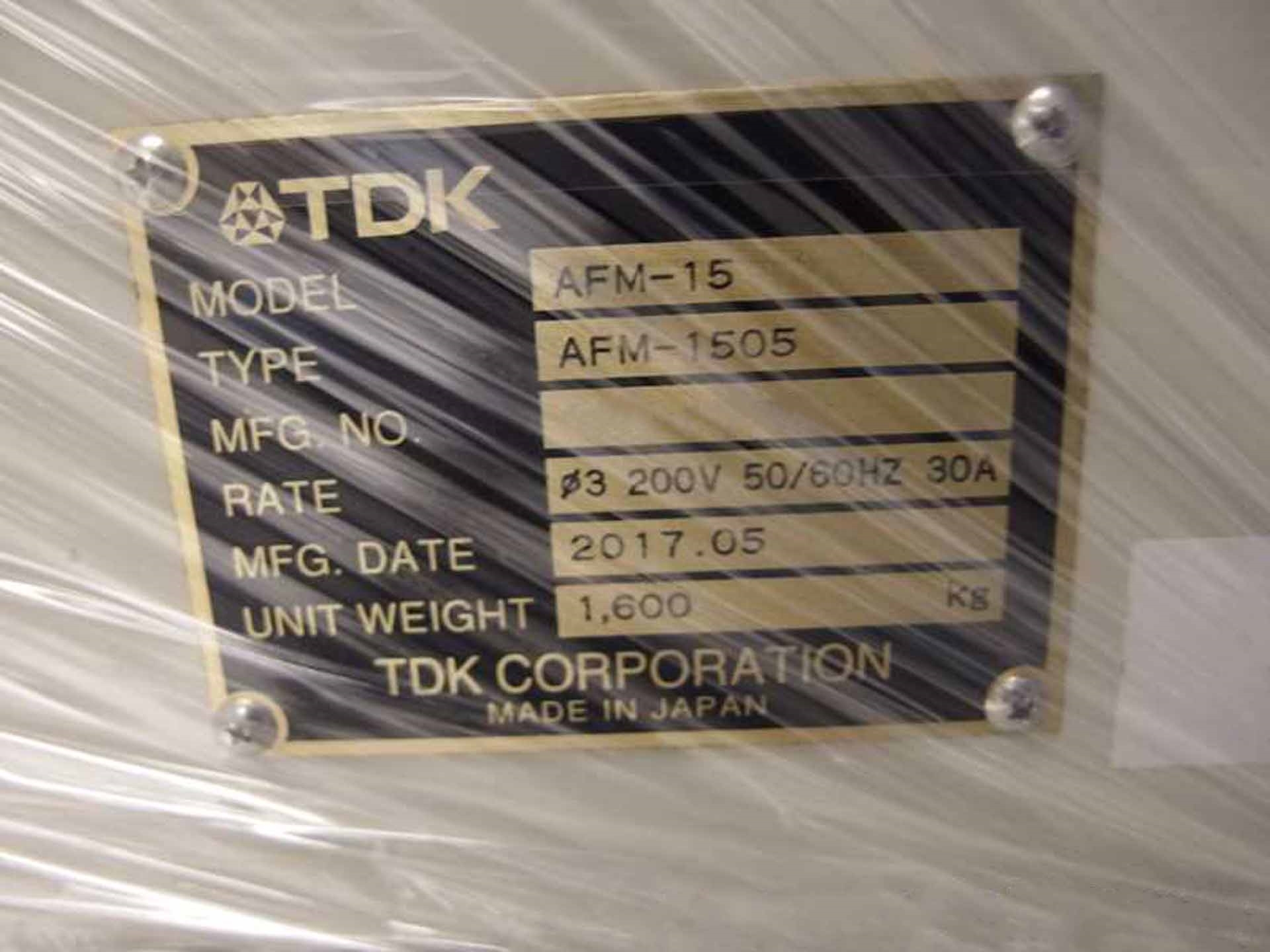 圖為 已使用的 TDK AFM 15 待售