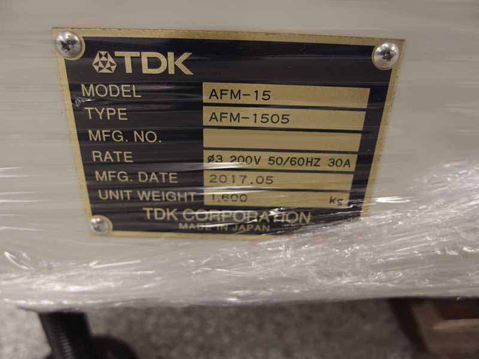 图为 已使用的 TDK AFM 15 待售