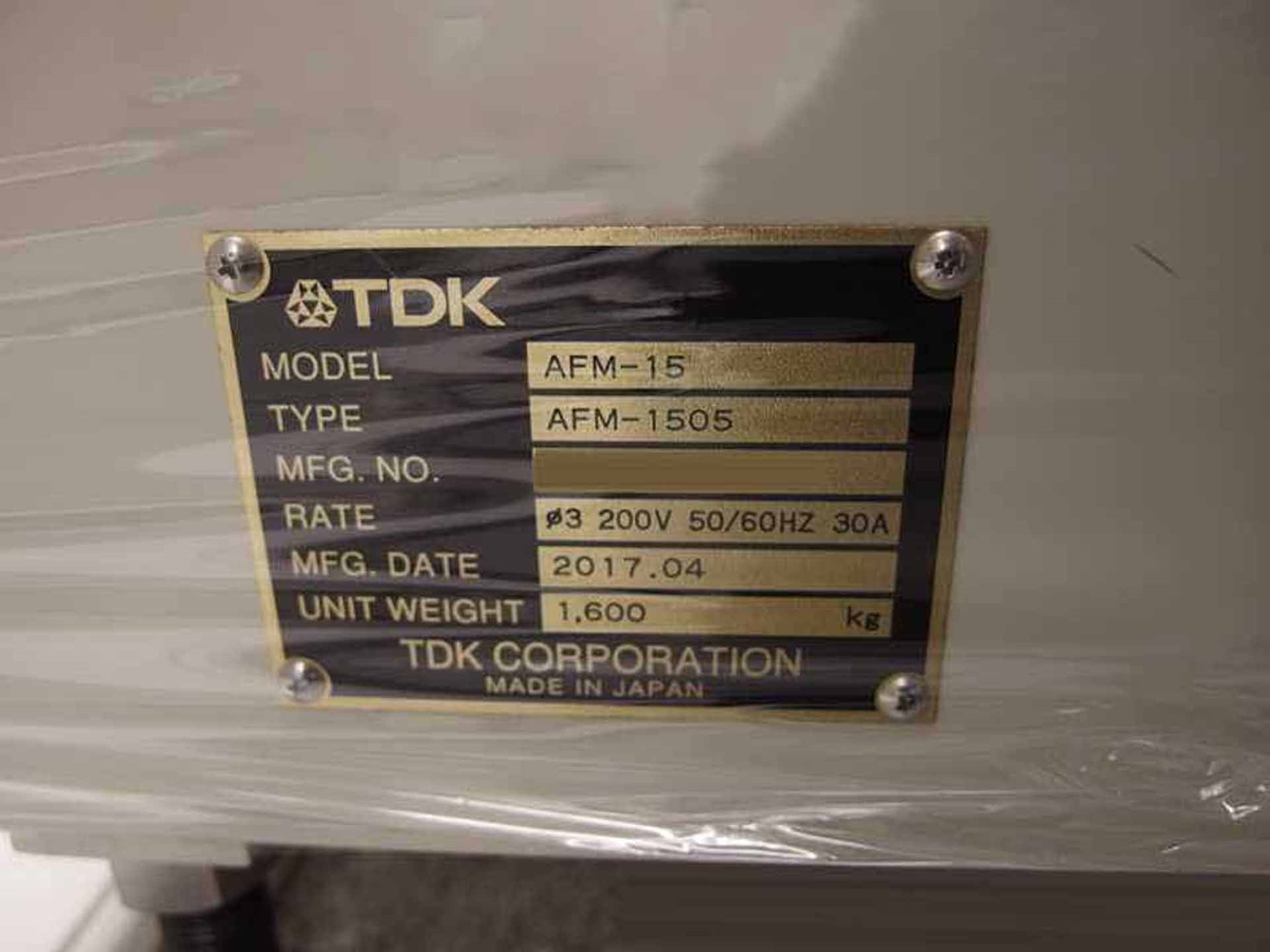 圖為 已使用的 TDK AFM 1505 待售