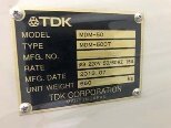 Photo Used TDK MDM-50 For Sale