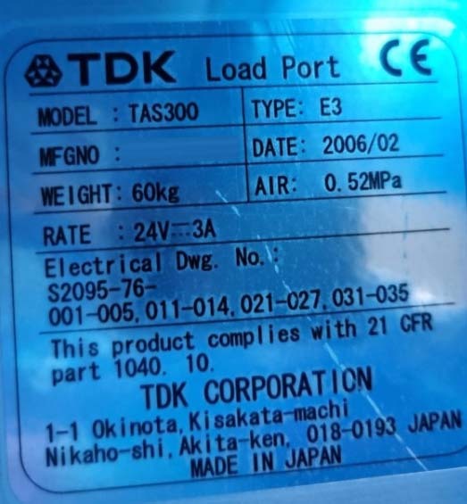 Photo Utilisé TDK TAS300 E3 À vendre