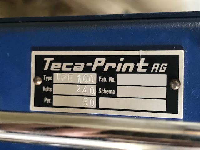 Foto Verwendet TECA PRINT TPE 100 Zum Verkauf