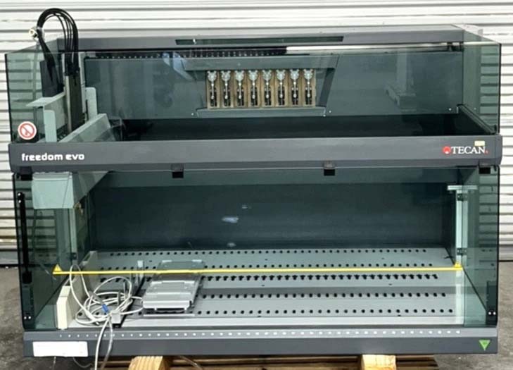 Photo Used TECAN Freedom EVO-2 150 Base For Sale