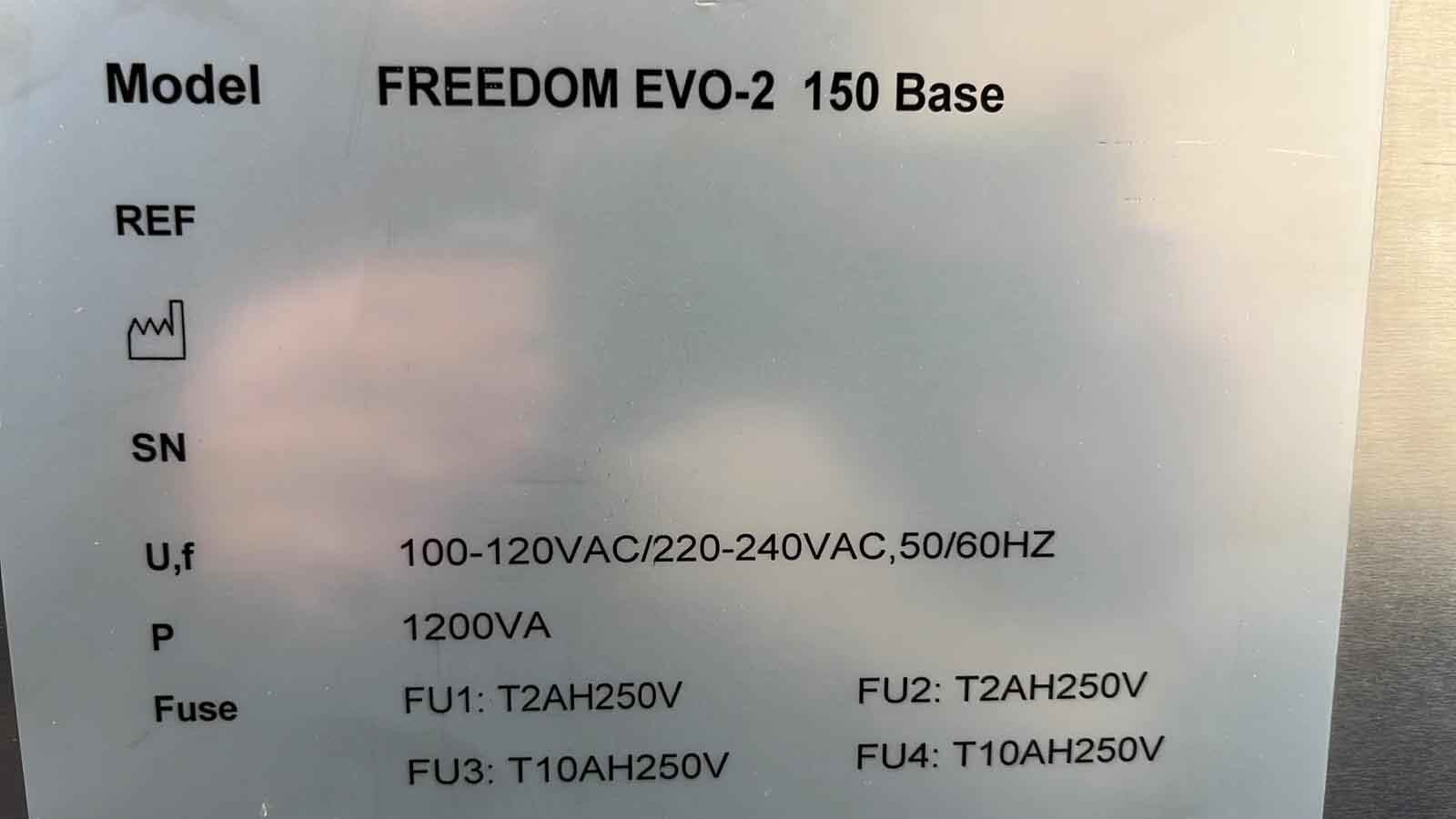 Photo Used TECAN Freedom EVO-2 150 Base For Sale