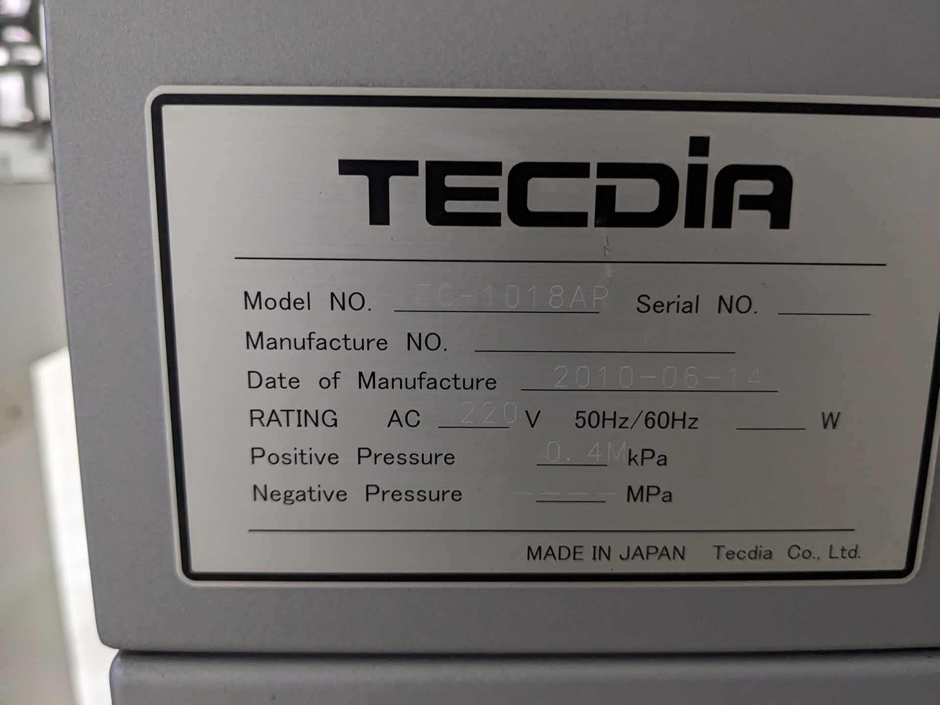 圖為 已使用的 TECDIA TEC 1018AR 待售