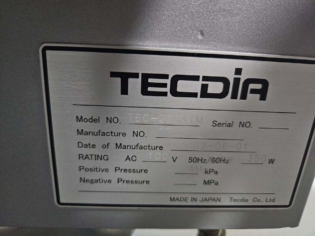 フォト（写真） 使用される TECDIA TEC 2004TM 販売のために