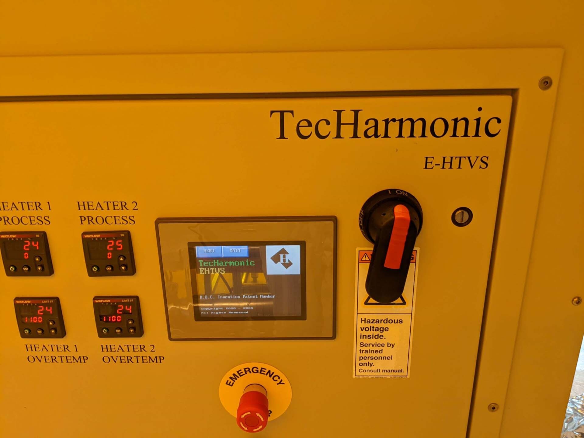 Photo Used TECHARMONIC EHTVS For Sale