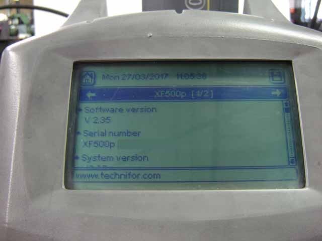 フォト（写真） 使用される TECHNIFOR XF 500P 販売のために