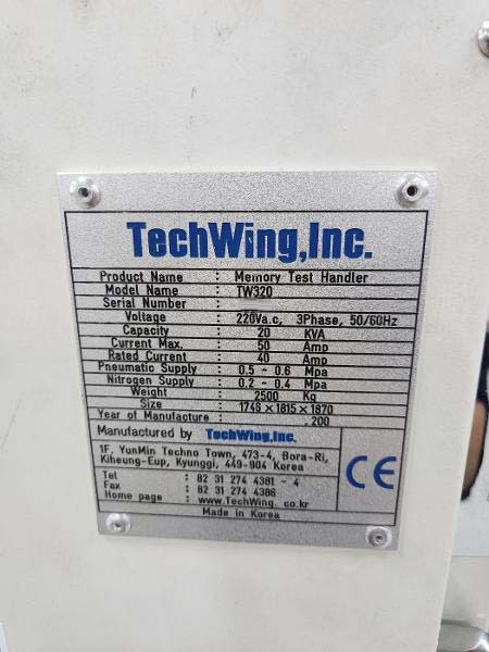 图为 已使用的 TECHWING TW 320S 待售