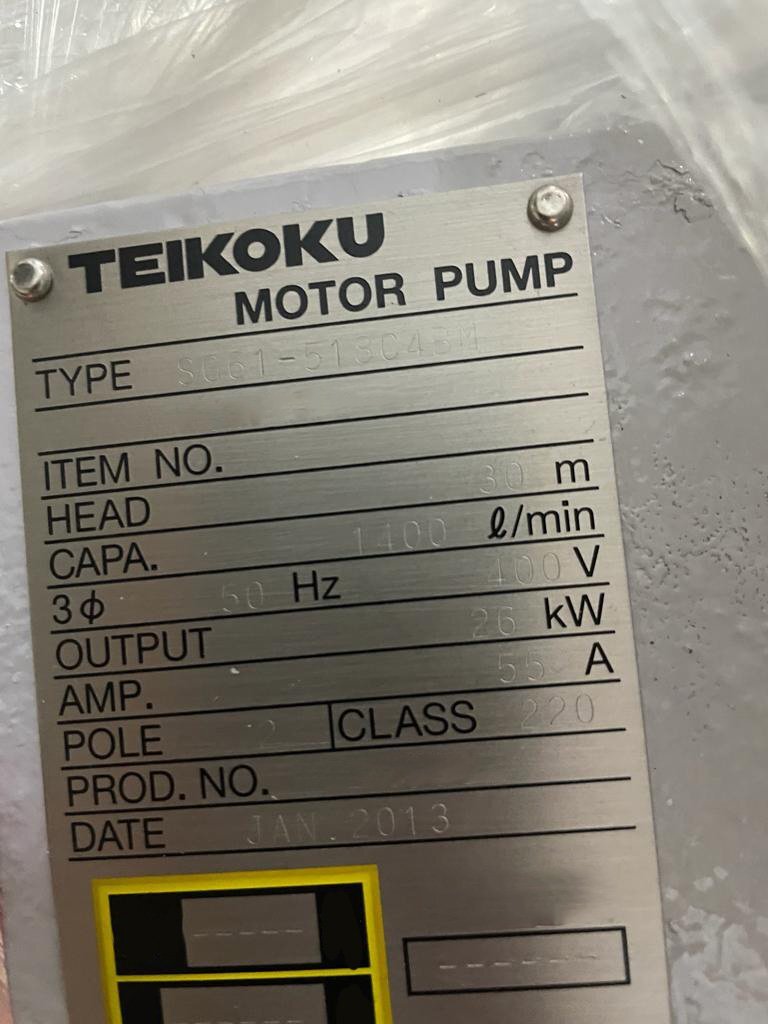 Photo Used TEIKOKU SC61-518C43M-0810T1-3 For Sale