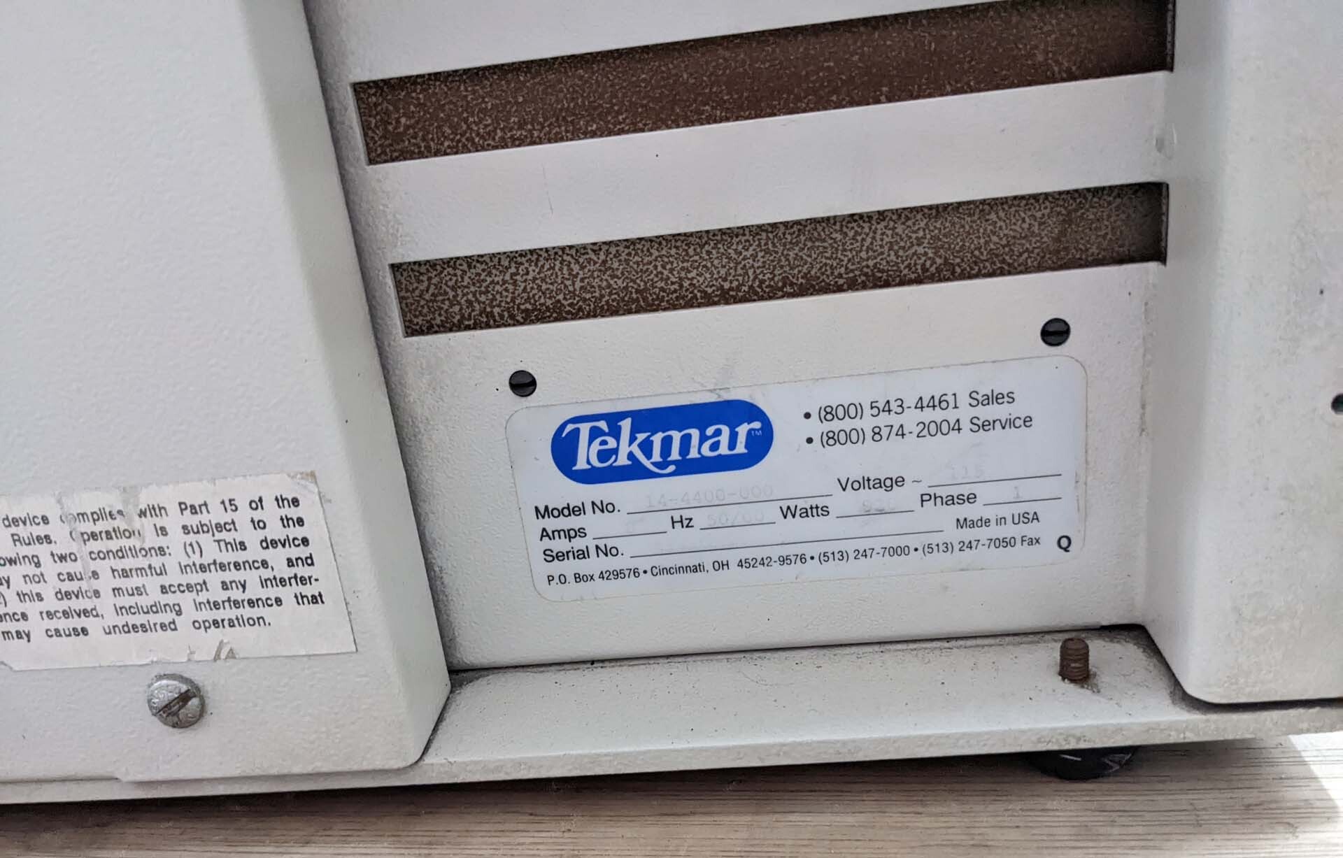 フォト（写真） 使用される TEKMAR DOHRMANN 14-4401-000 販売のために