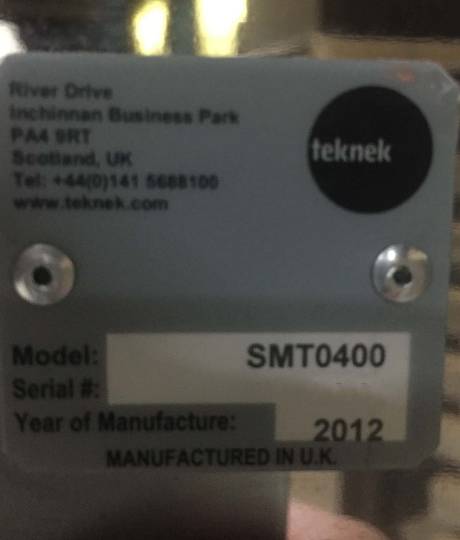 フォト（写真） 使用される TEKNEK SMT-0400 販売のために