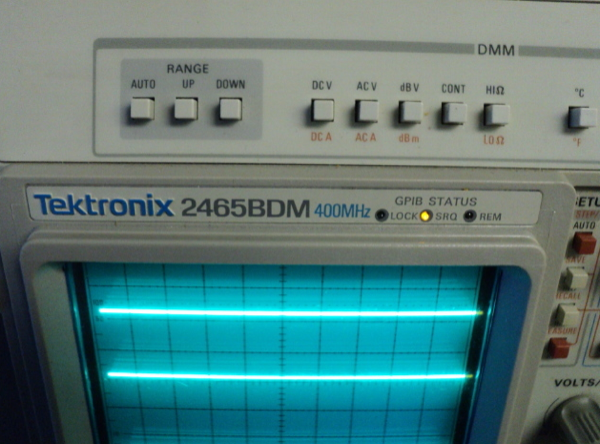 사진 사용됨 TEKTRONIX 2465 BDM 판매용